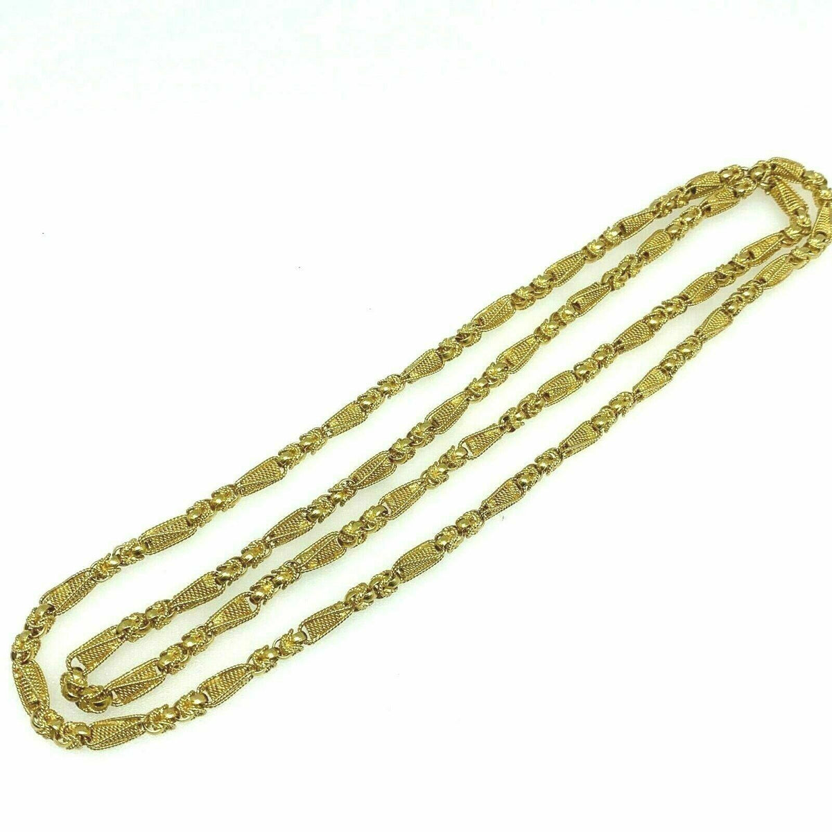 Stunning 18k Yellow Gold Link Chain Beads. Wheel Handmade 18k Solid Yellow Gold Chain Octagon Shape. Sold by 1pcs, discount TAN0552