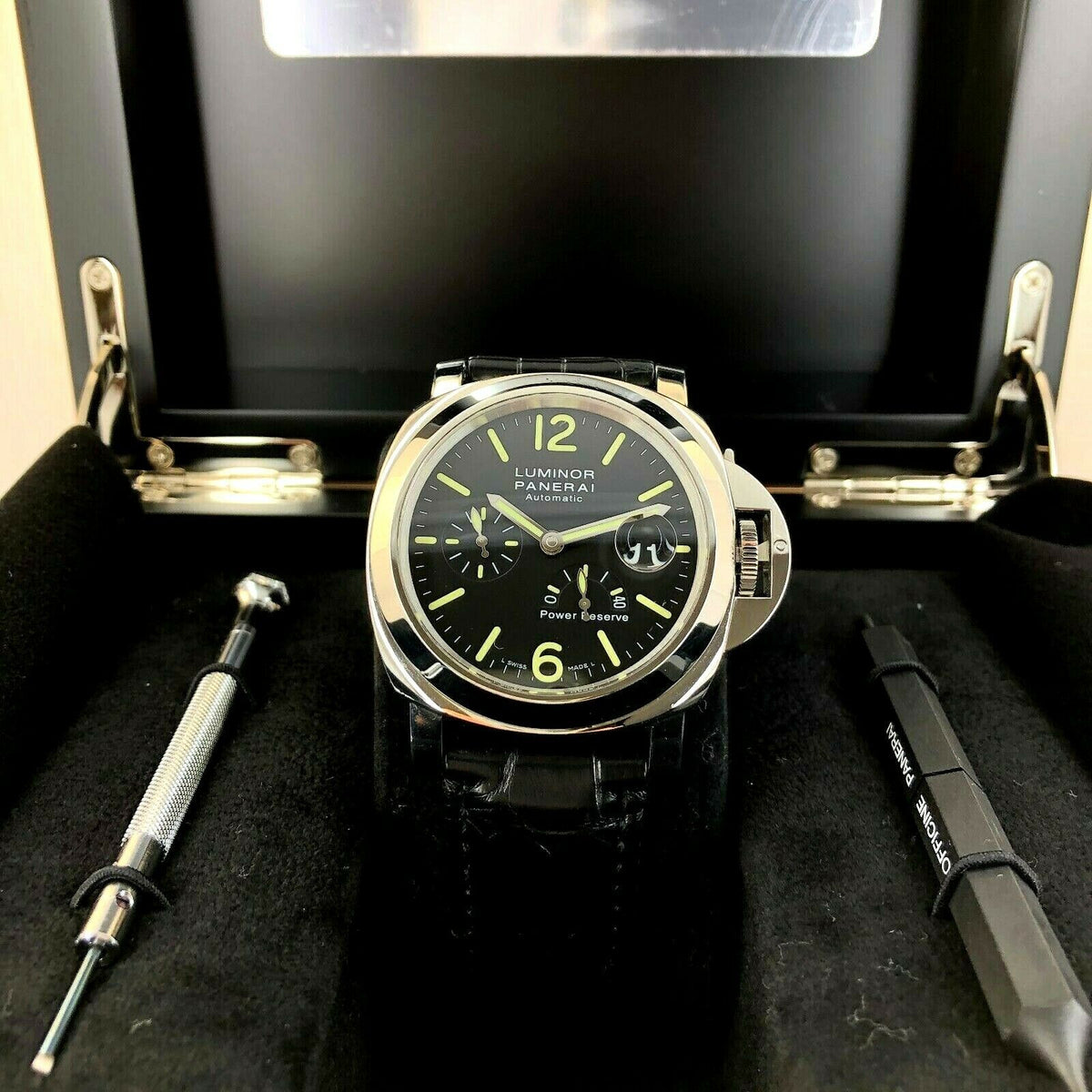 Panerai PAM 090 44 mm Automatic Power Reserve Stainless Steel