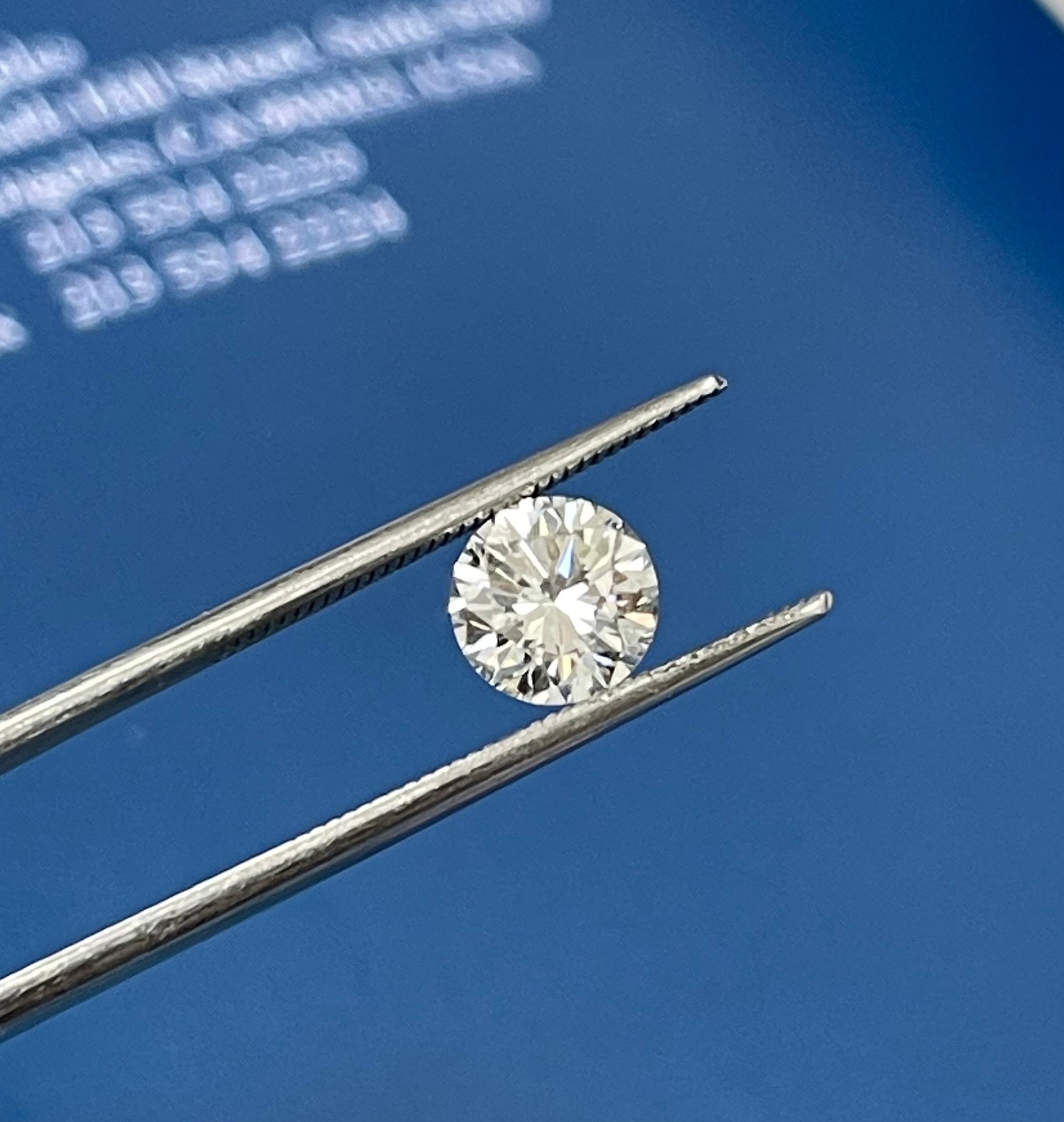 1.03 Carats G-VVS2 Round Brilliants Diamond EGL-USA Certified FREE SETTING