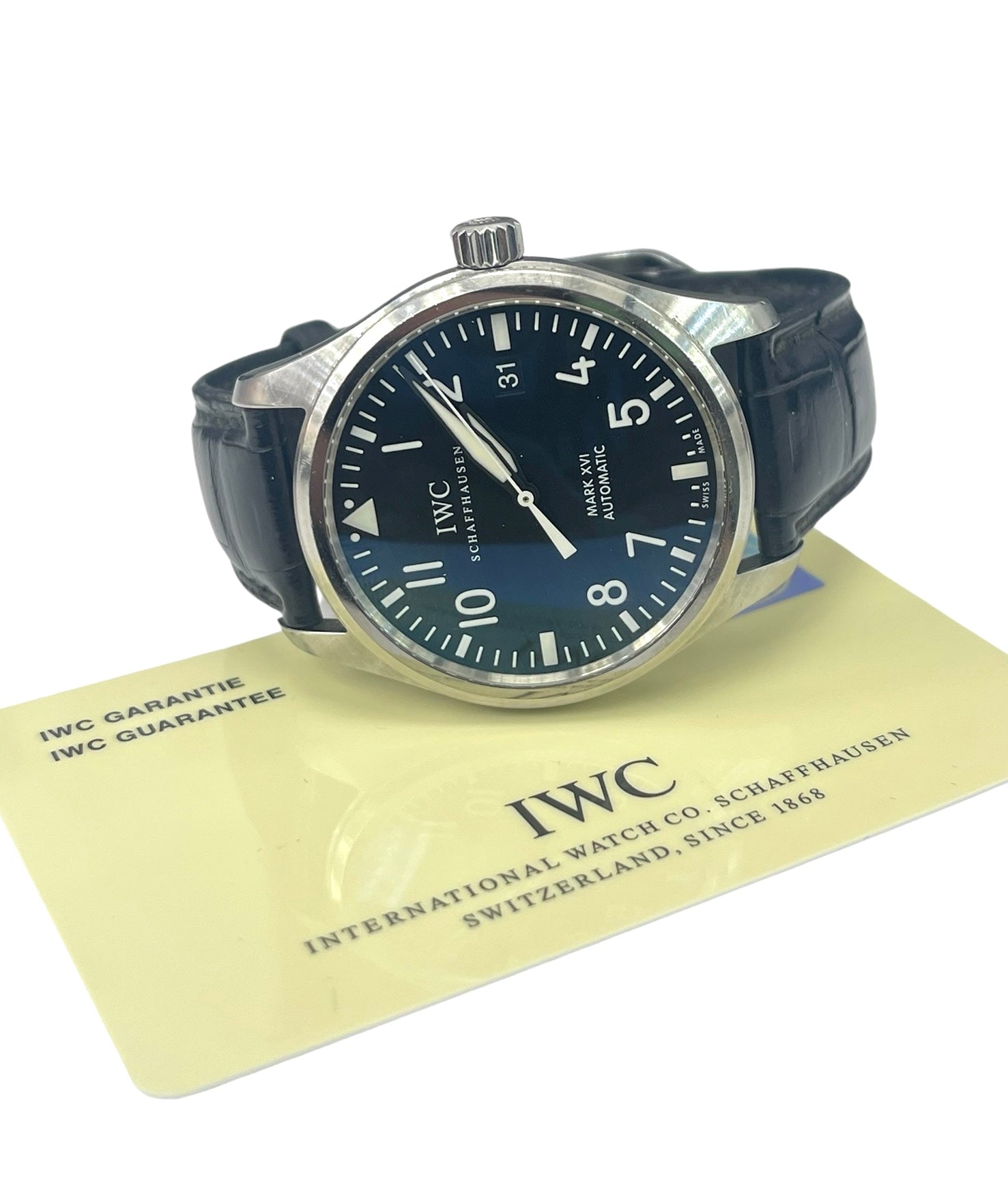 IWC Mark XVI IW325501 39mm Stainless Steel Complete Set