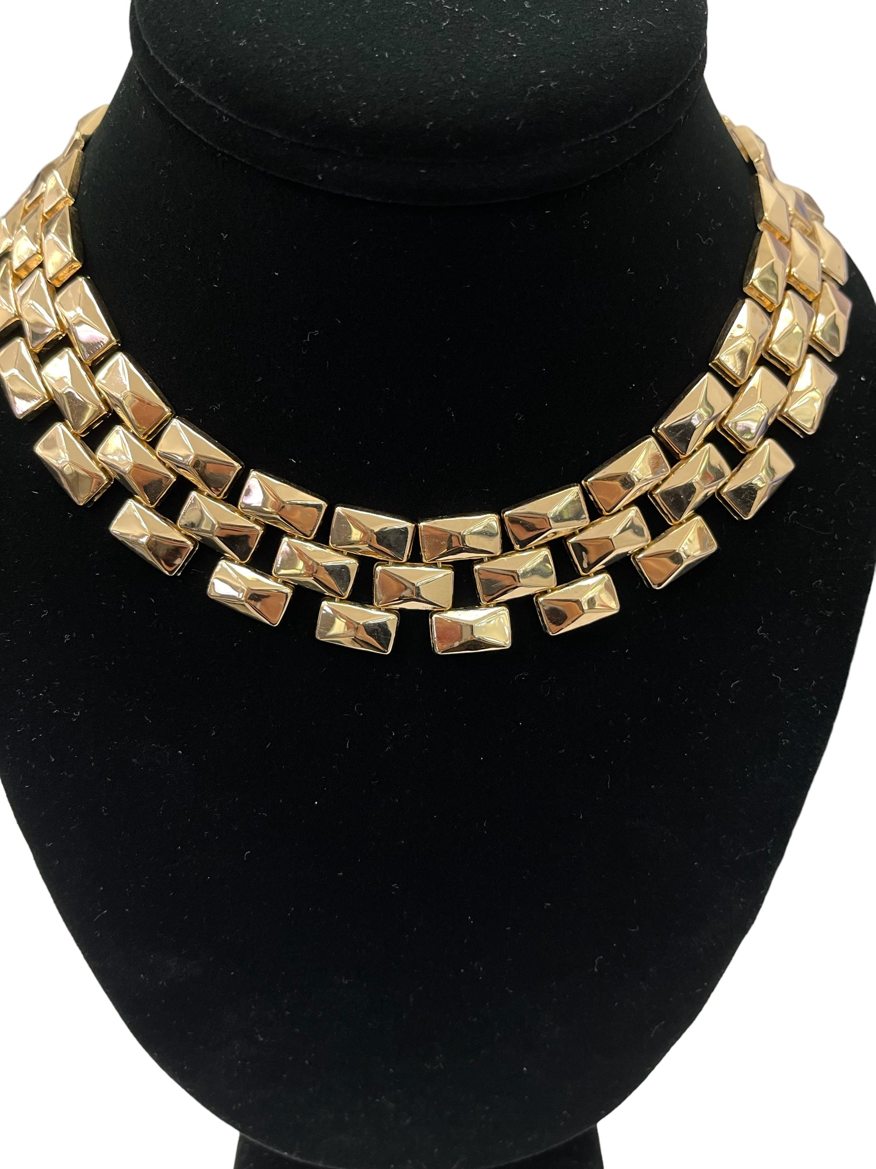 Cleopatra Rose Gold 18kt Choker Necklace