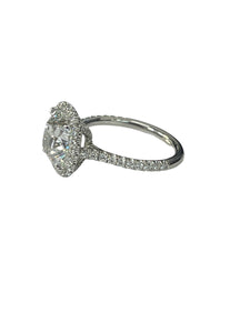Cushion Brilliant Diamond Engagement Ring GIA Certified 4.72 Carats