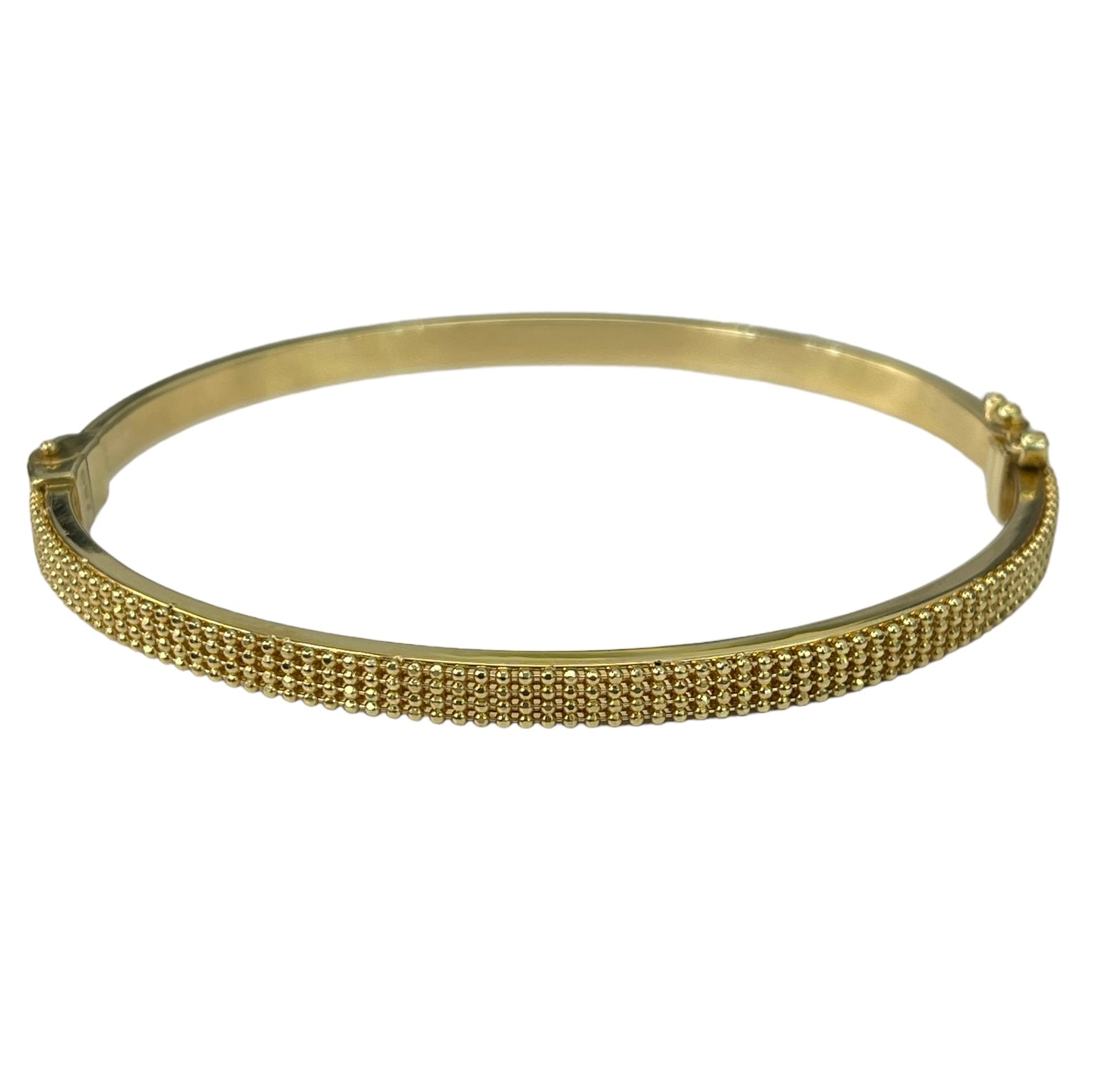 Yellow Gold Bangle Bracelet 18kt