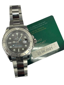 Yacht Master 40mm Rhodium Platinum Dial Ref 126622