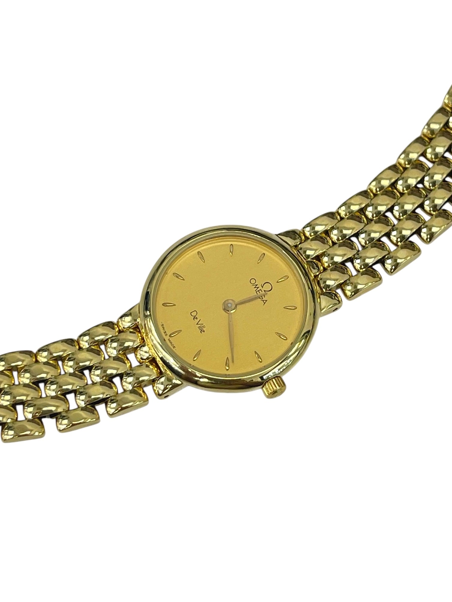 Omega De Ville Ladies Watch 18kt Yellow Gold