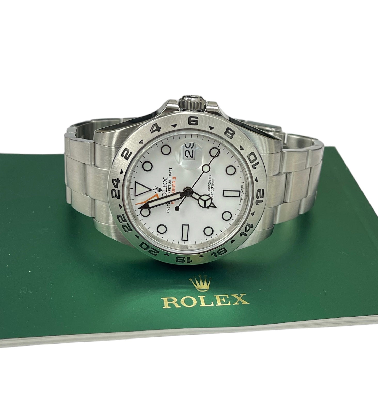 Rolex Explorer II White Dial 42mm Complete Set 216570