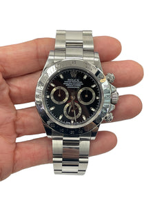 Rolex Cosmograph Daytona Black Dial 116520