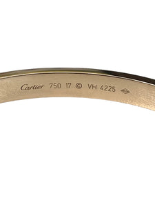 Cartier Love Bangle Rose Gold Size 17 with Box