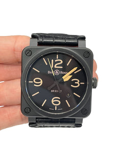 Bell and Ross Military Type Aviation Ceramic BR03-92