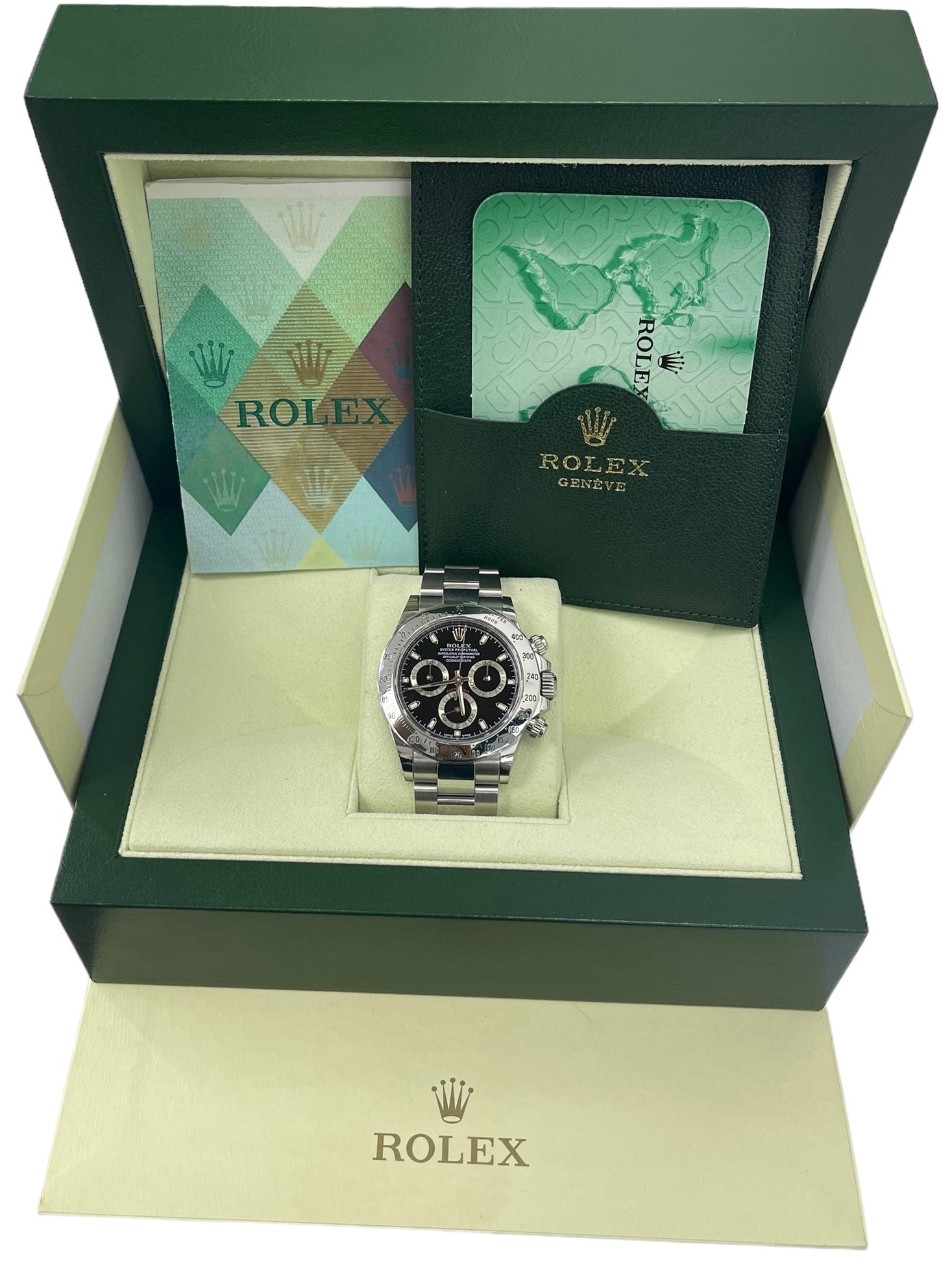 Rolex Cosmograph Daytona Black Dial 116520