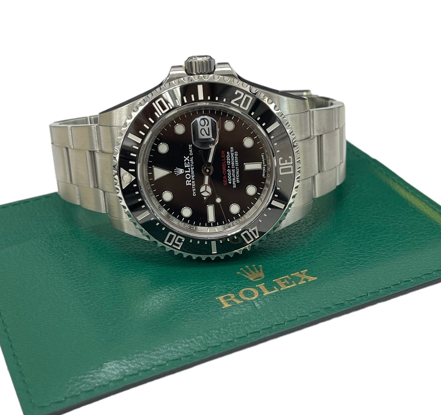 Rolex Sea Dweller 43mm Complete Set Red Letters Reference 126600