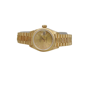Rolex President Datejust 26MM 18 Karat Yellow Gold Watch 6927