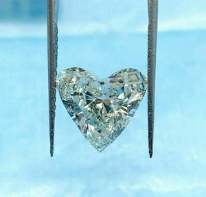 Loose AGS Diamond-Amazing 5.26 Carats AGS LAB L SI2 Heart Brilliant Cut Diamond