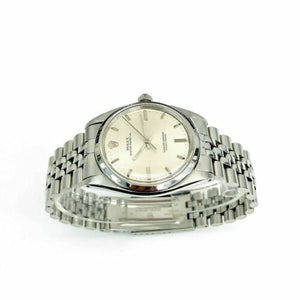 Rolex 36MM Oyster Perpetual Watch Stainless Steel Ref # 1018 Factory Dial 1960