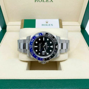 Rolex 40MM Ceramic GMT Master II Batman Stainless Steel Watch Ref 116710 2018