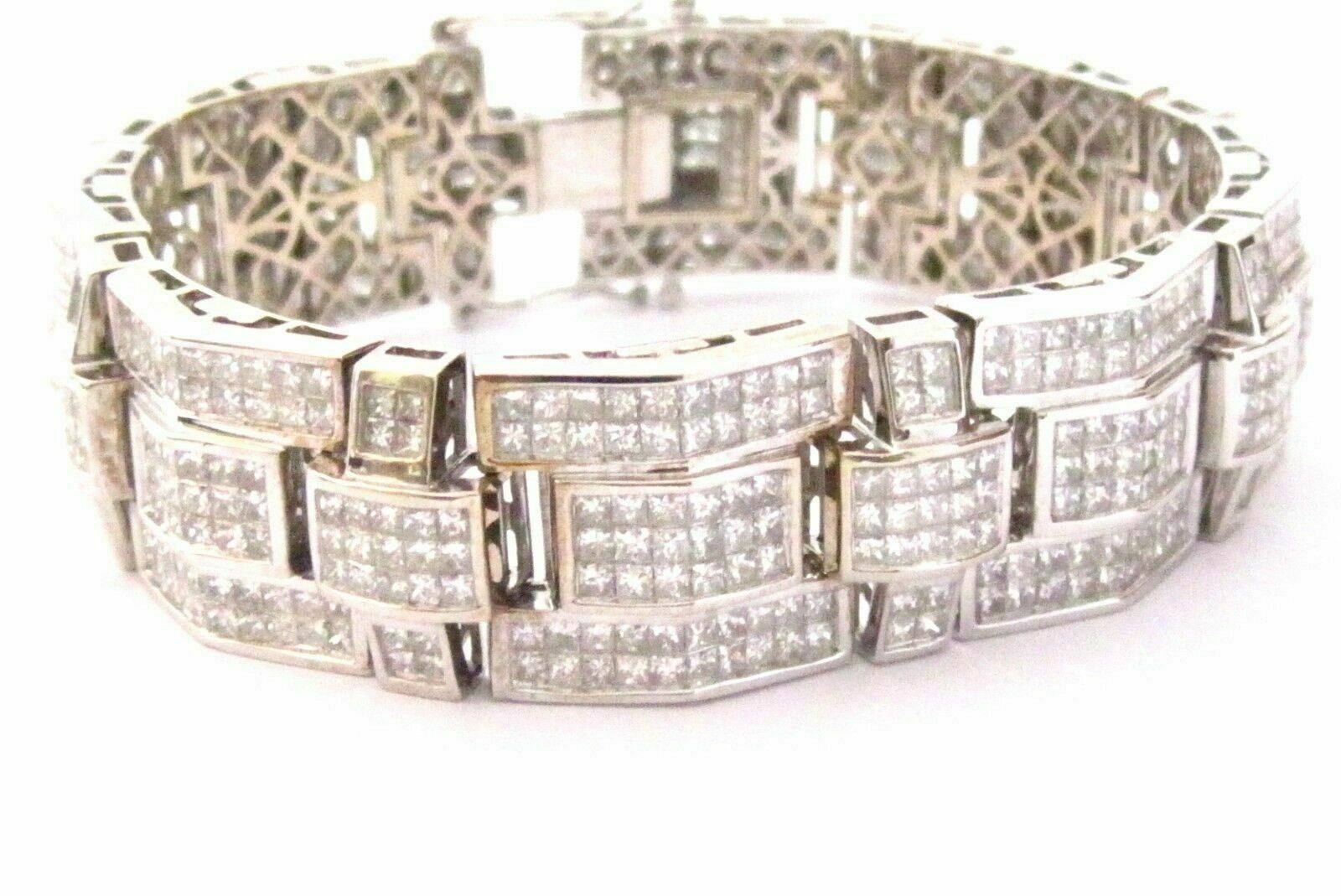 18K Yellow Gold Venetian Princess Diamond Bangle Bracelet - Josephs Jewelers