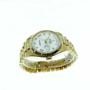 Rolex Day Date President 36mm Watch 18238 Box and Papers Double Quick Set