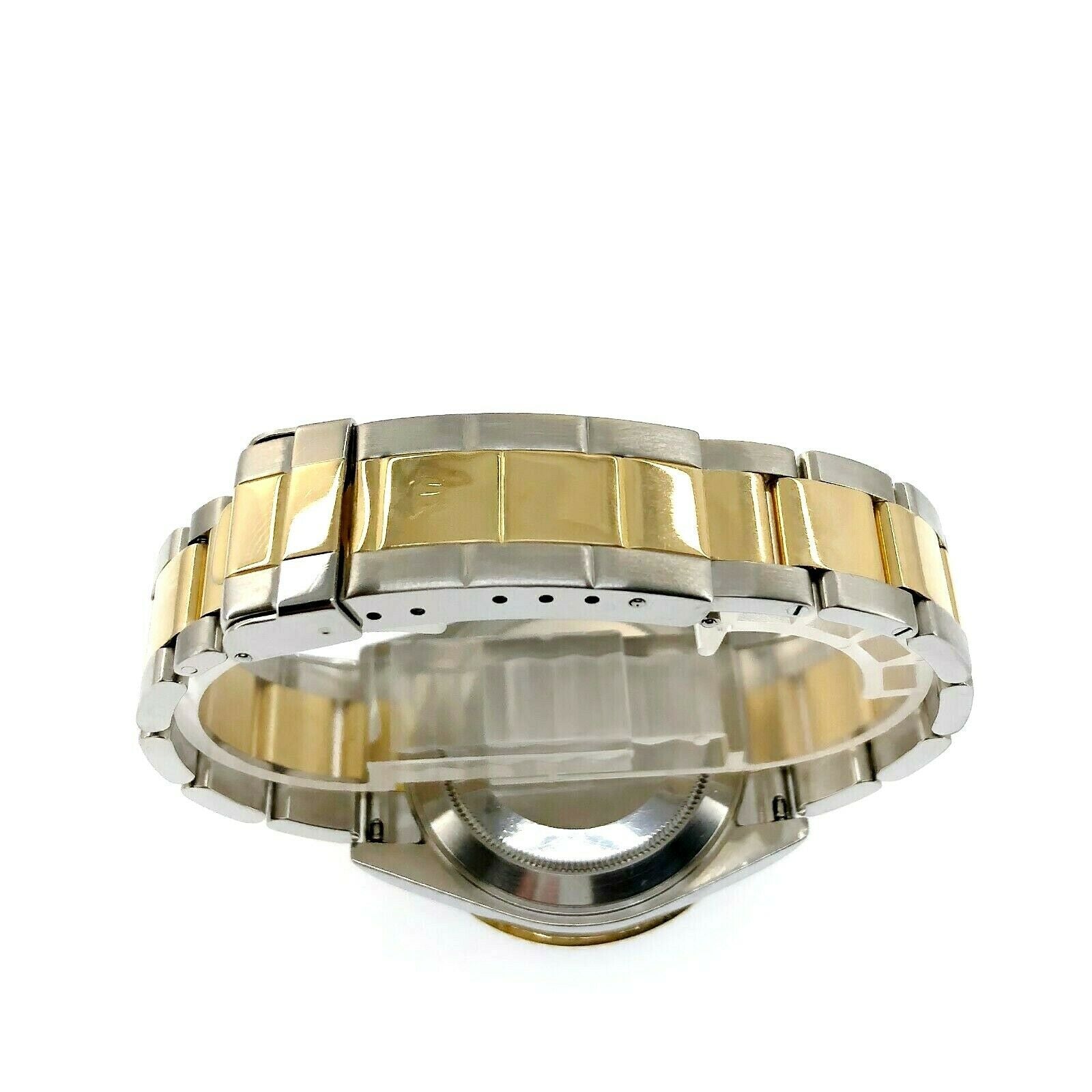 Rolex Blue Submariner Date 18K Yellow Gold & Steel Watch Ref 16613 T Z Serial