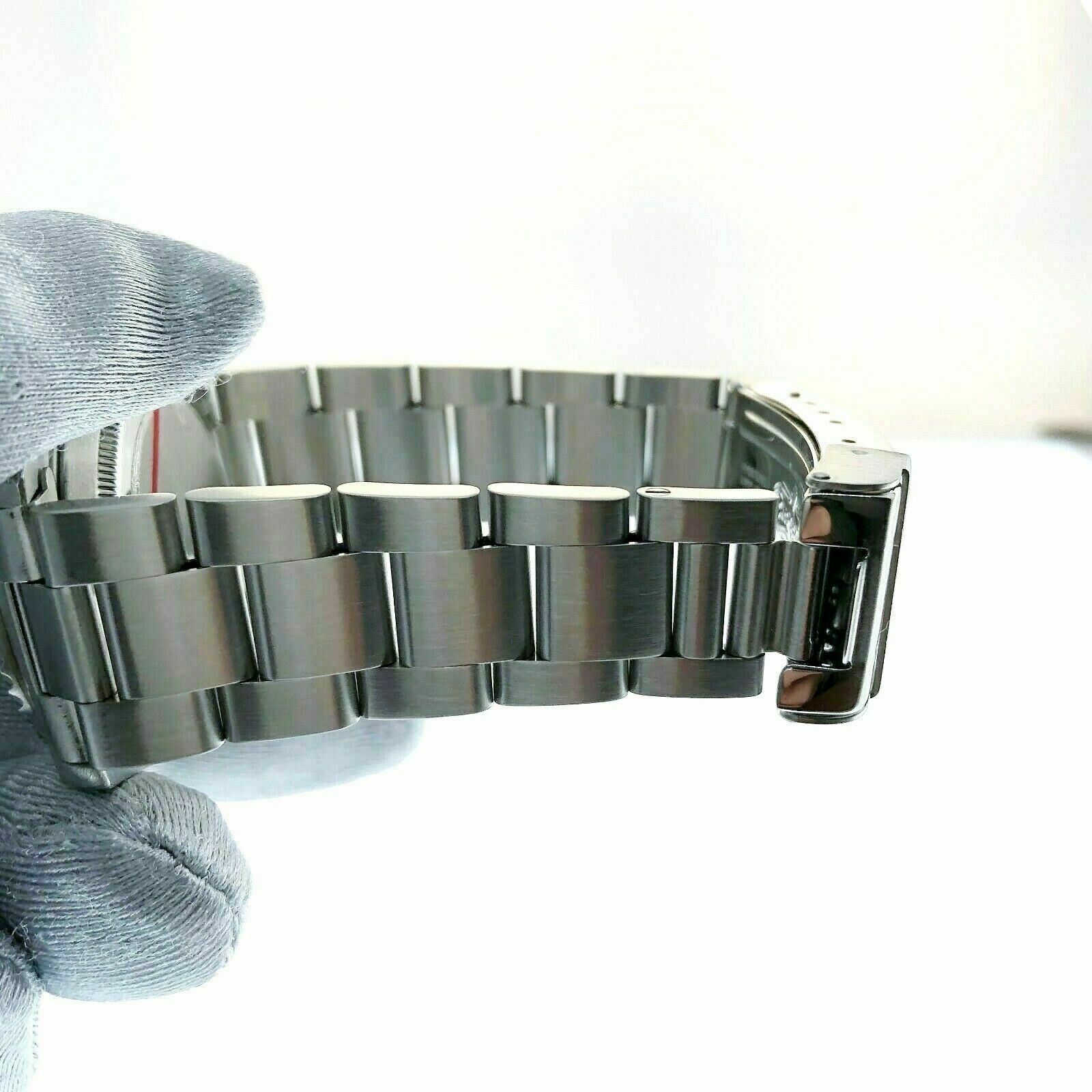Rolex Black 4 Line No Date Submariner Stainless Steel Watch Ref 14060M K Serial