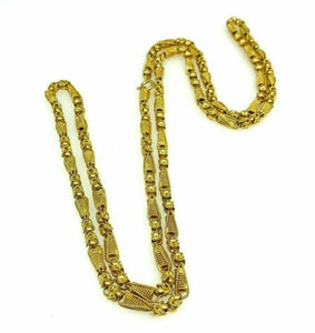 Handmade Gold Chain, Solid 14k Yellow Gold Chain Link Necklace, One of |  Theresa Pytell | Jewelry Design