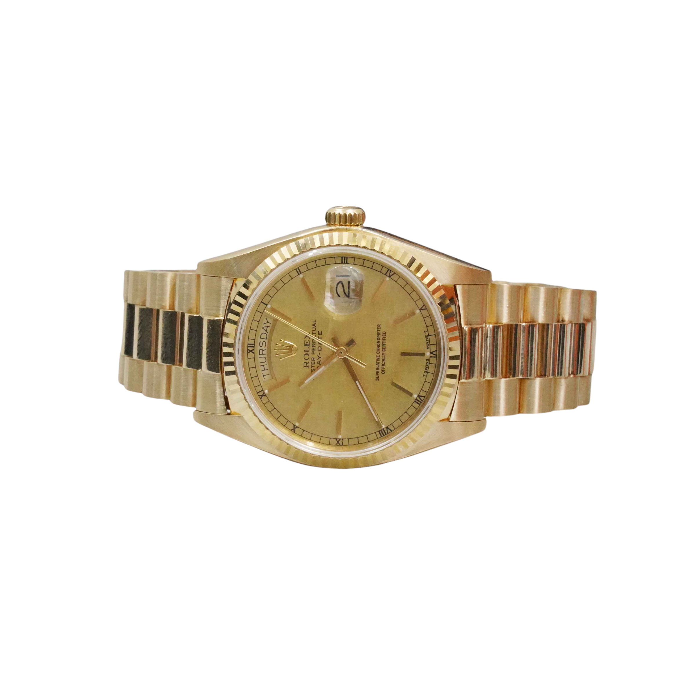 Rolex Day Date President watch Champagne Dial 36mm 118238
