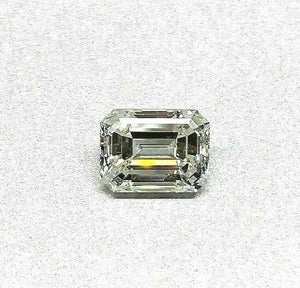 Loose GIA Diamond - Large 5.06 Carats GIA Emerald Cut J VS1 Diamond