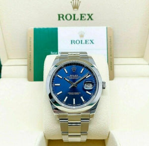Rolex 41MM Datejust II Watch Stainless Steel Oyster Smooth Bezel Ref # 126300