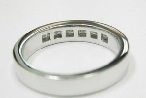 .53 TCW 9 Stone Princess Cut Diamond Anniversary Ring/Band Size 8.5 G VS2 14kt