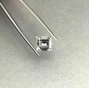 Loose GIA Diamond - Rare 1.99 Carats GIA I VVS2 Carre Emerald Cut Diamond