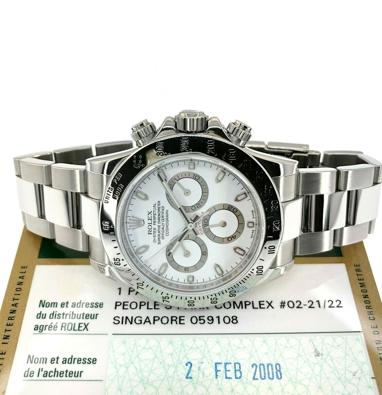 Prominent Watch :: Rolex Bamford Watch Dept Daytona 116520 Steel DLC Custom