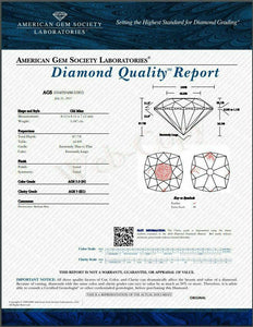 3.18 ct Old Mine Cut - N/SI1 DIAMOND - AGS# 104097445001