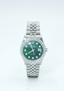 Datejust 36mm Silver Stick 16014 with Papers