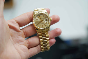 Rolex Day Date watch 36mm 118238 Champagne Dial