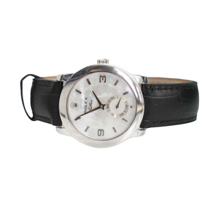 Rolex Cellini Platinum Watch 524016 MOP