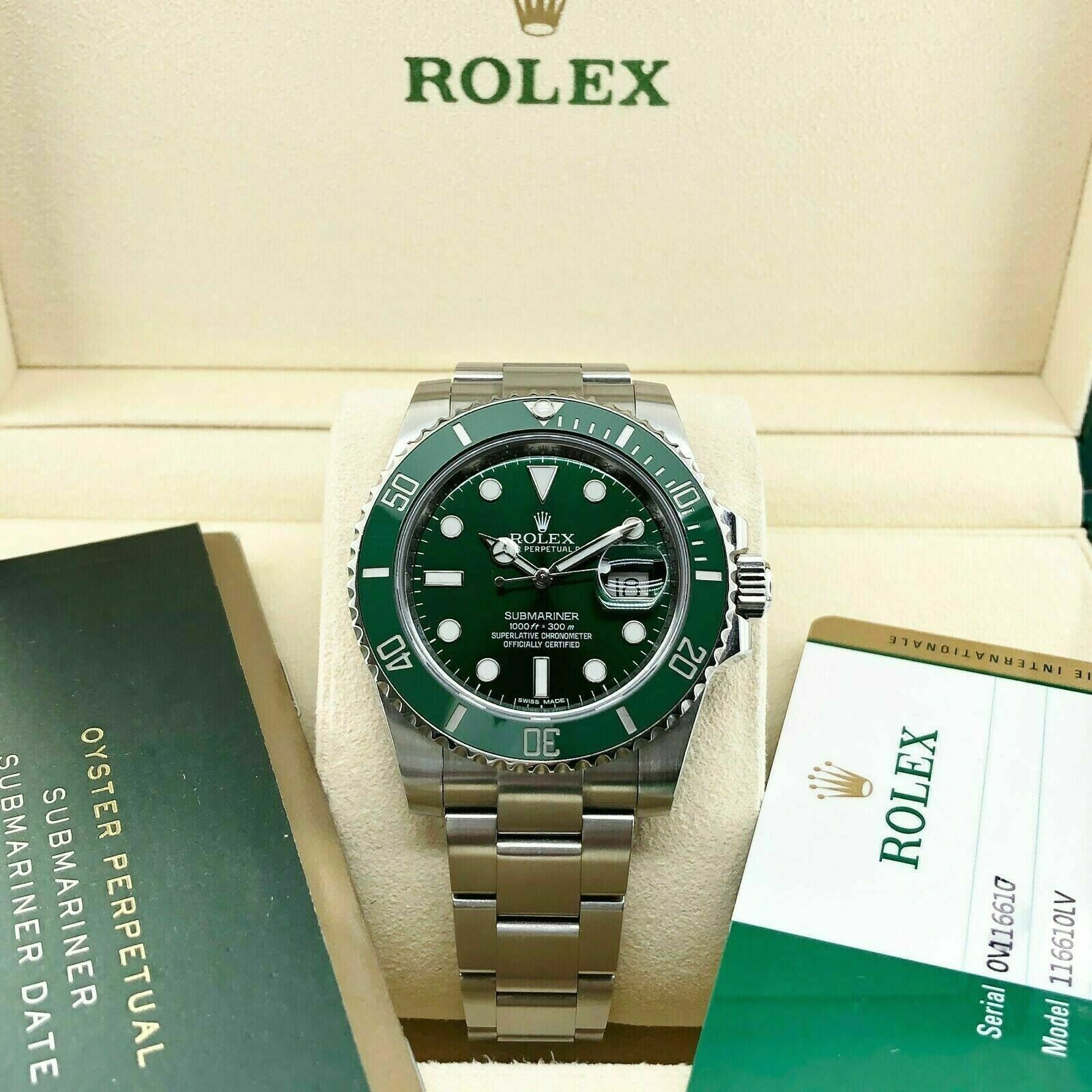 Rolex Submariner Date 116610LV Hulk