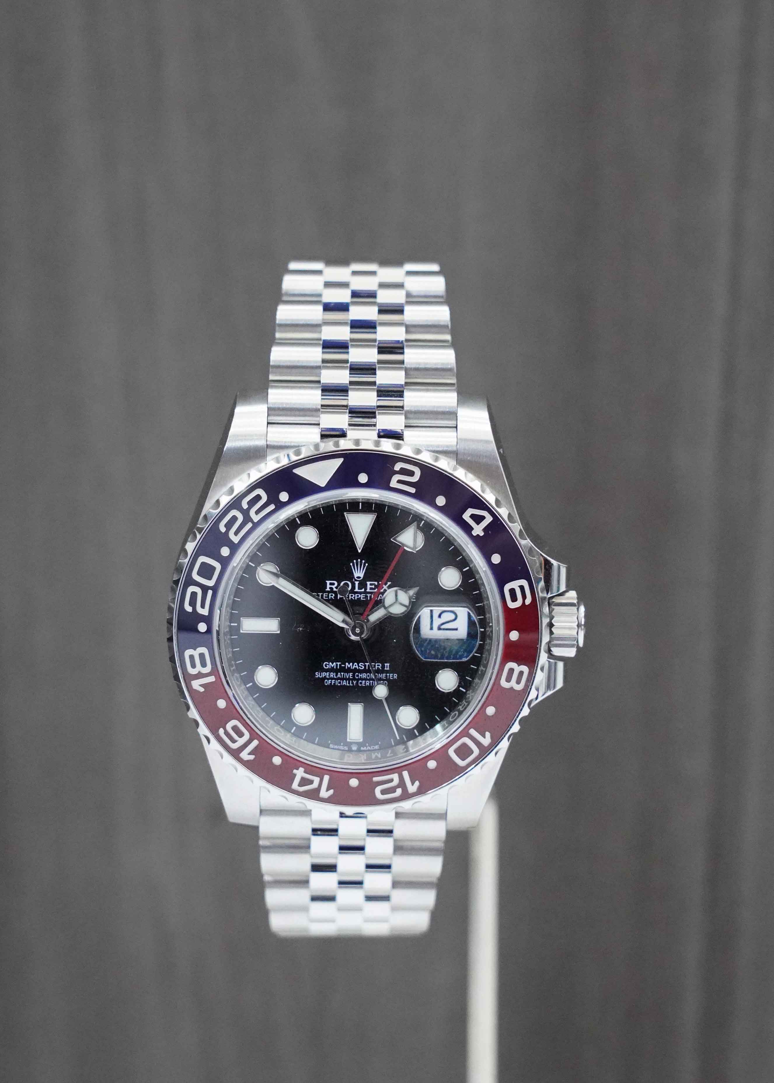 Rolex GMT Master II Pepsi 2020 with card 40mm