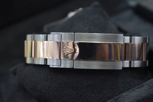 Rolex 40MM Ceramic GMT Master II Rootbeer 18K Stainless Steel Watch Ref#126711