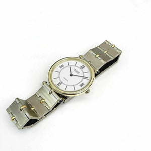 Authentic Van Cleef & Arpels Watch Solid 18 Karat 2 Tone Gold 31 MM Quartz 3OZ