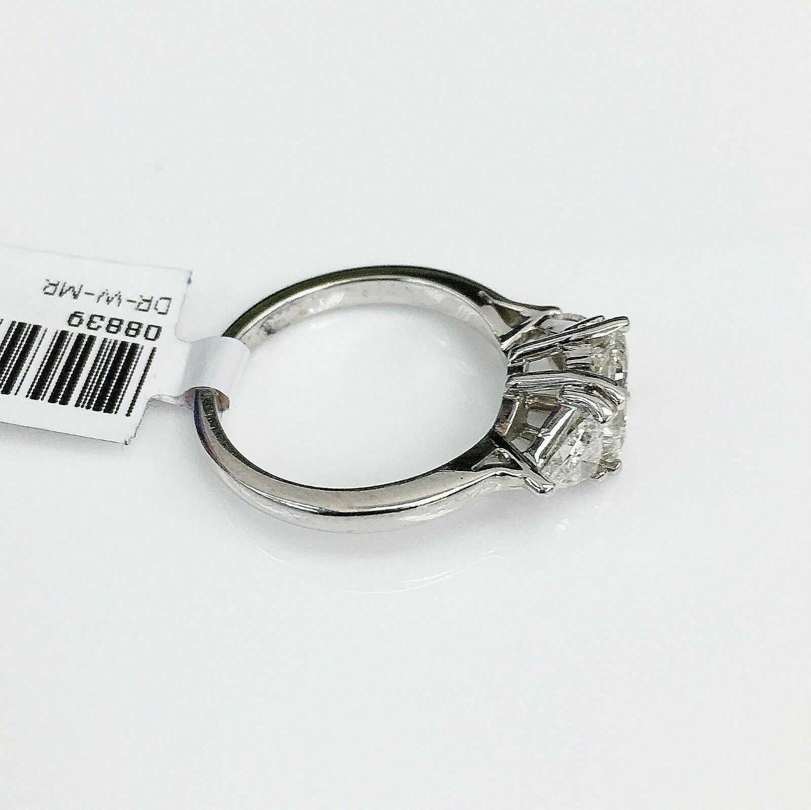 1.43 Carats t.w. Diamond Wedding/Engagement Ring EGL USA 1.02 Center Diamond 14K