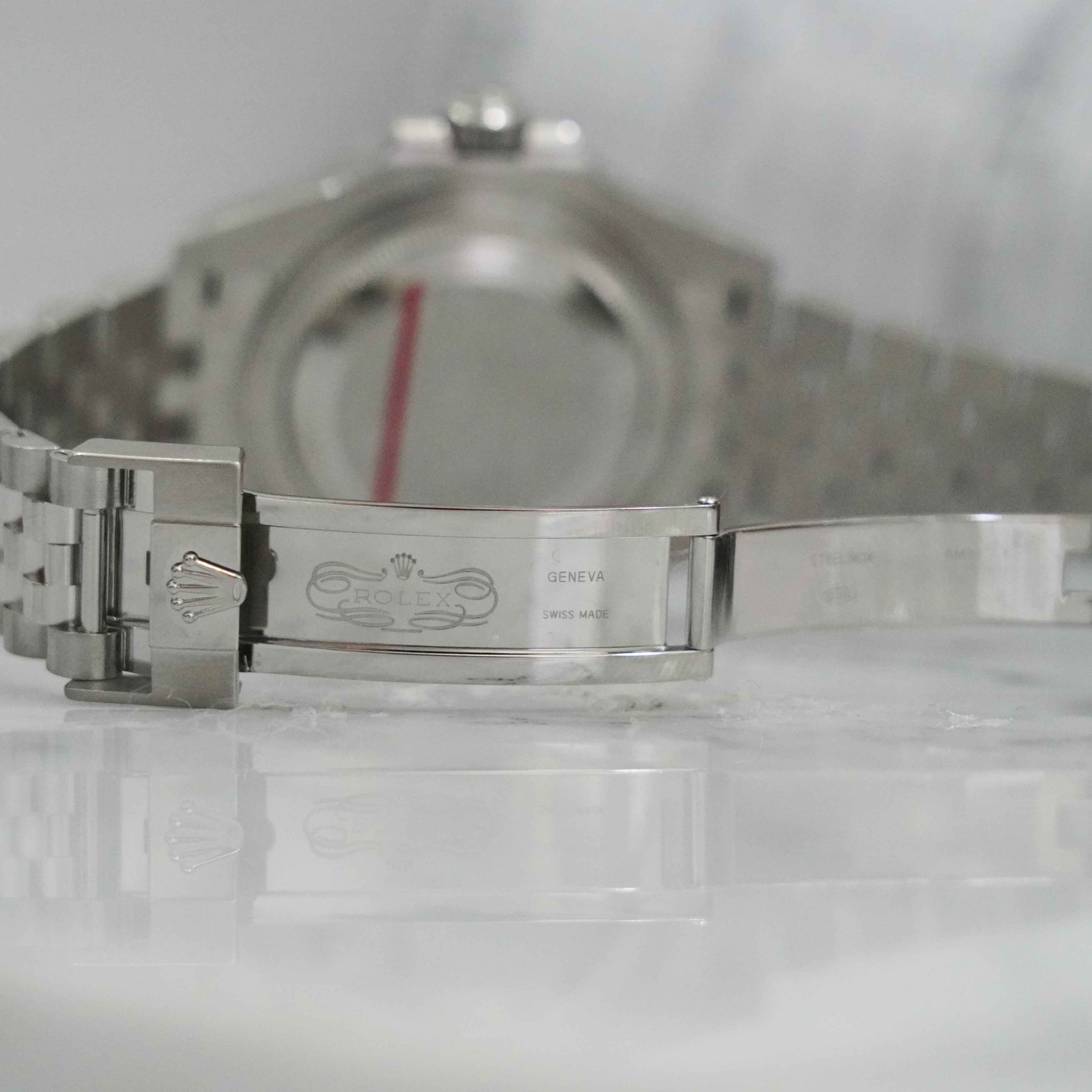 Rolex 40MM Ceramic GMT Master II Pepsi Stainless Steel Watch Ref 126710