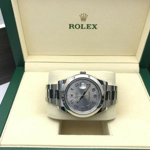 Rolex Datejust II 126300 Ice Blue Arabic Numerals Stainless Steel 41mm