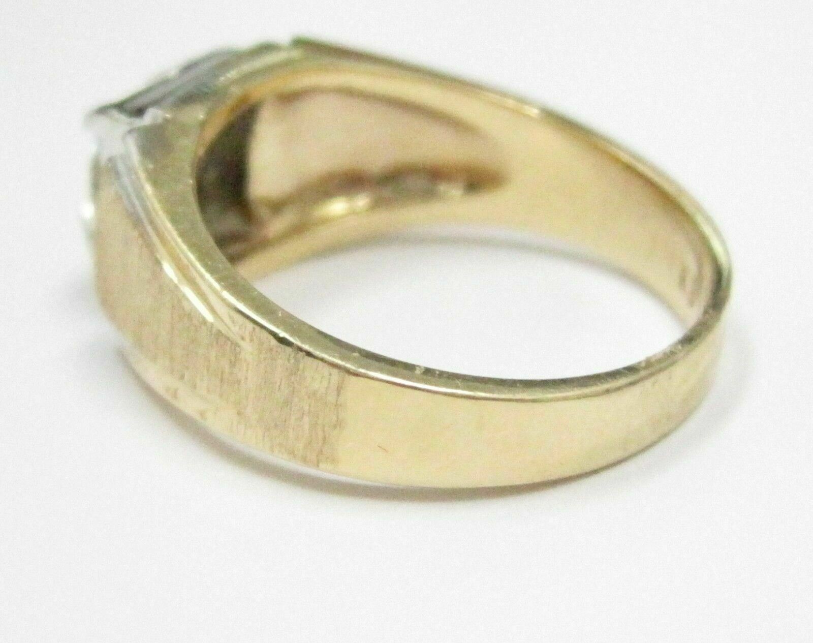 .87Ct Round Brilliant Cut Diamond Engagement Ring Size 9.5 H VS2 14k Yellow Gold