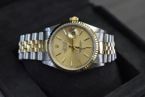 Date Just Rolex Two Tone YG/SS 36 MM 16233