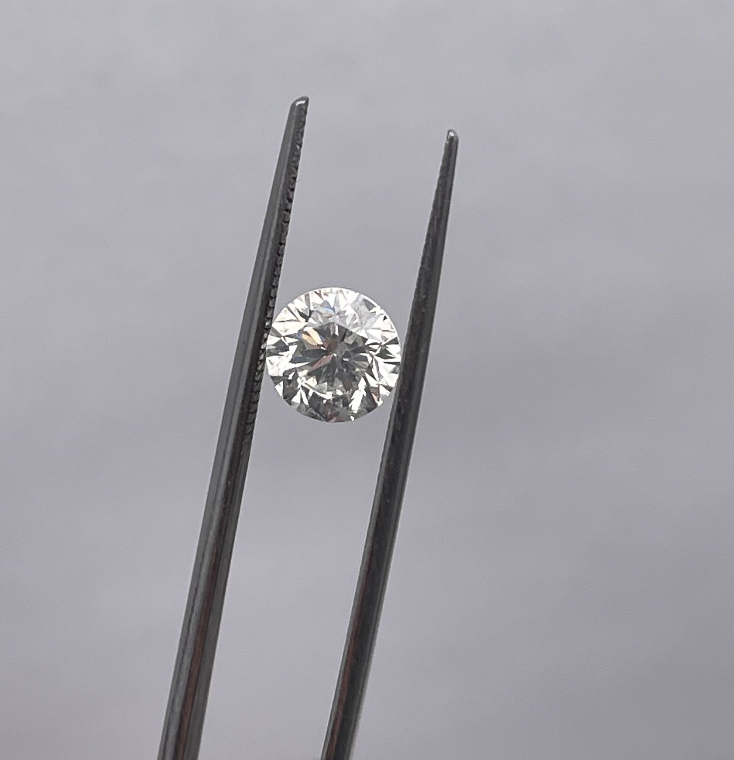 1.08 Carats I-SI2 Round Brilliants Diamond EGL-USA Certified FREE SETTING