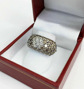 3.52 Carats t.w. Diamond Anniversary/Celebration Ring 14K Gold 18.1 Grams