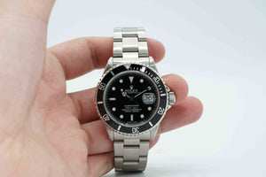 Rolex Submariner w/ Black Dial 36mm Service Card included