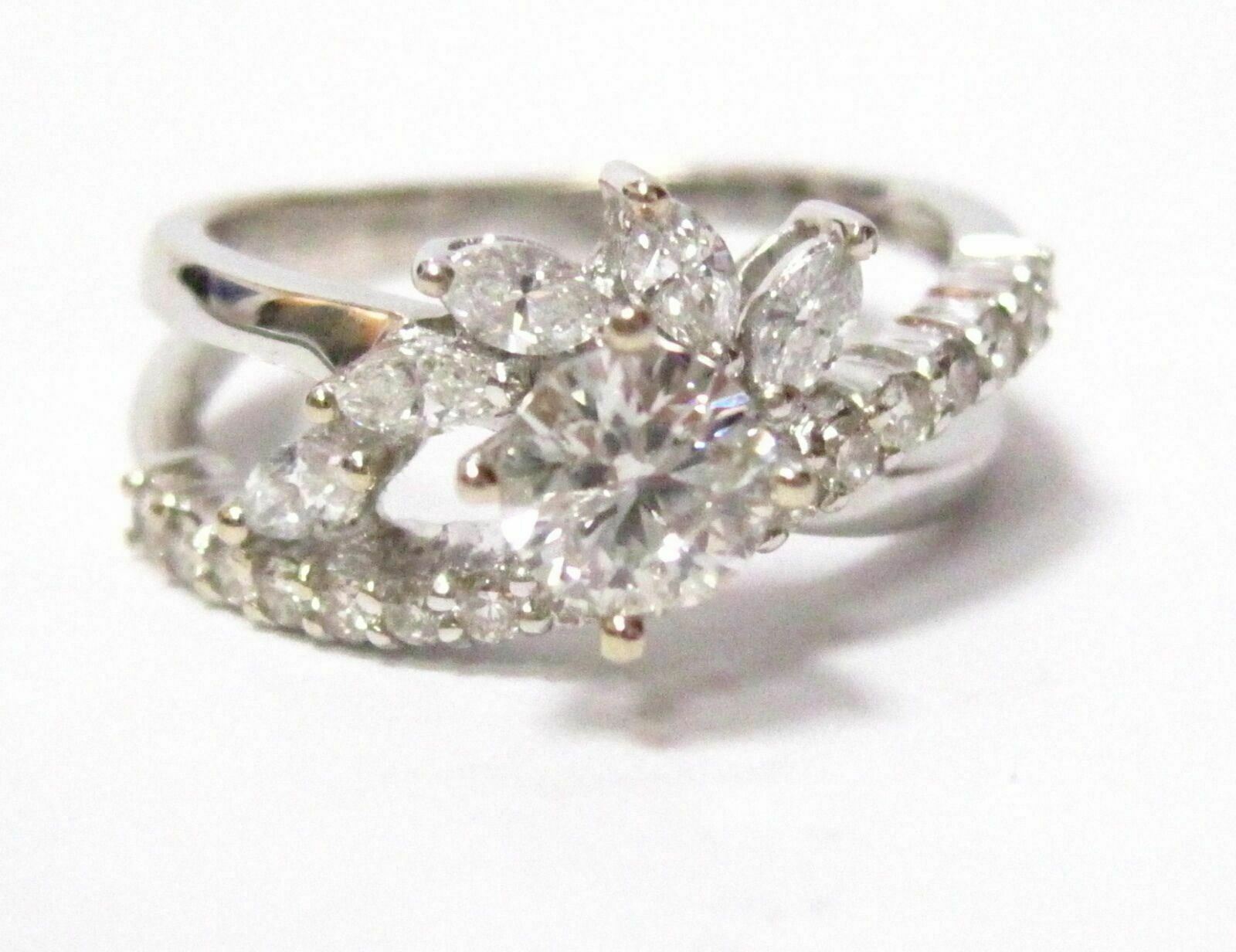 1.54 TCW Round Diamond Solitaire Engagement/Anniversary Ring Size 8 G VS2-SI1