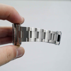 Rolex Black Submariner Date Stainless Steel Watch Ref 14060M