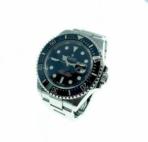 Rolex Red Sea Dweller 43mm Ceramic Stainless Steel Watch Ref 126600 Box & Card