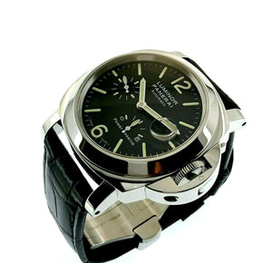 Panerai PAM 090 44 mm Automatic Power Reserve Stainless Steel Watch w Box